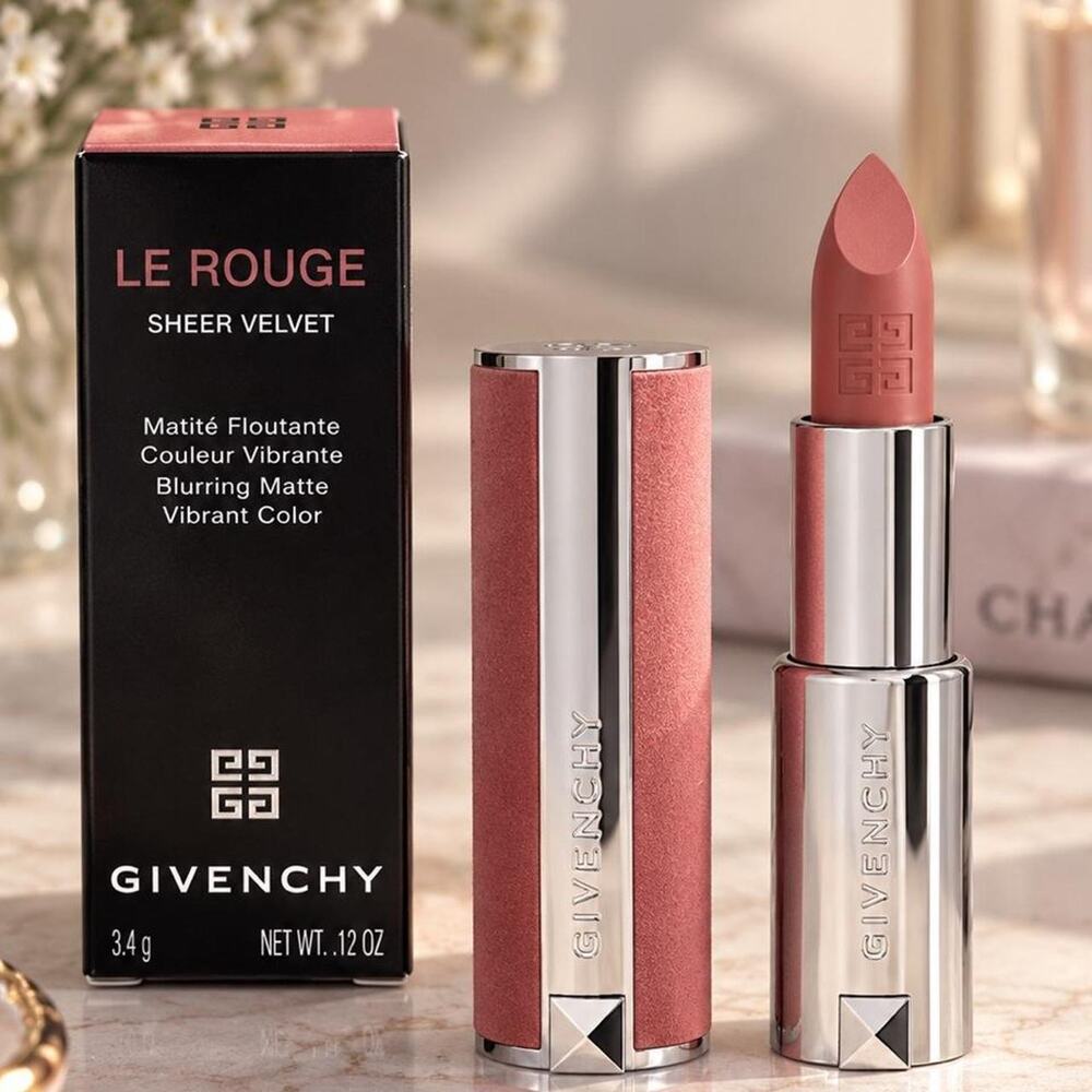 Givenchy le rouge sheer velvet